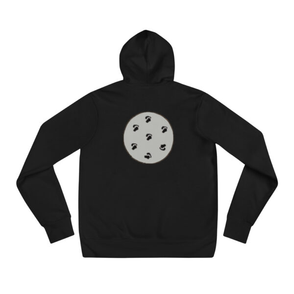 Unisex Silver little Cookie Dough Hoody (Big size cookie on back) - Image 2