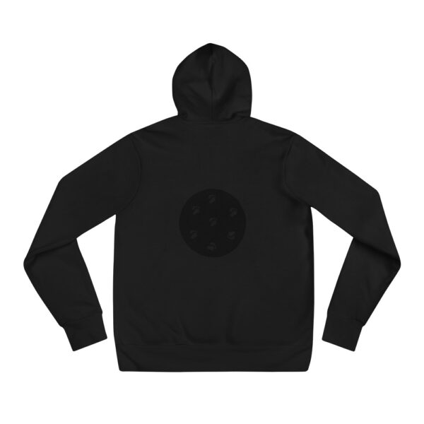 Unisex Black little Cookie Dough Hoody (Big size cookie on back) - Image 2