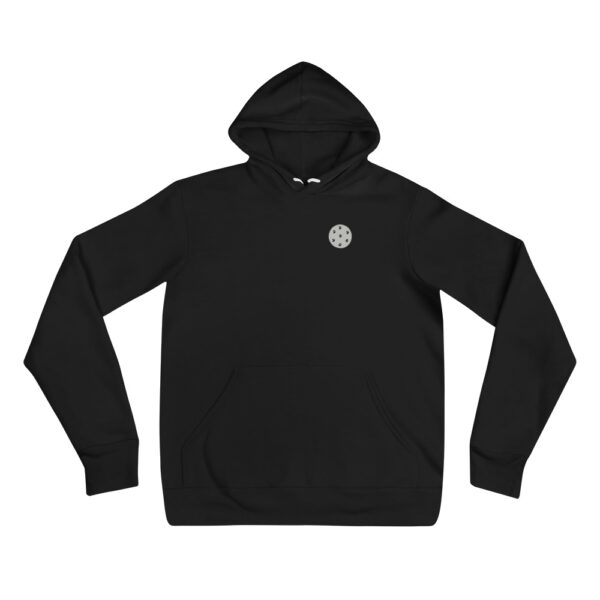 Unisex Silver little Cookie Dough Hoody (Big size cookie on back)