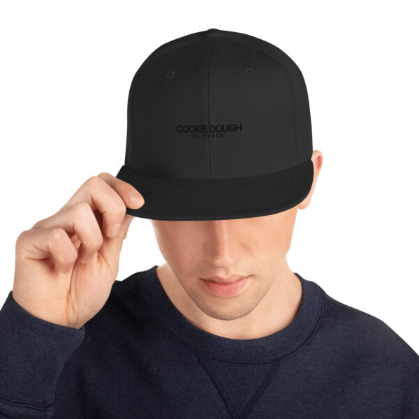 Cookie Dough Clothes word Snapback Hat